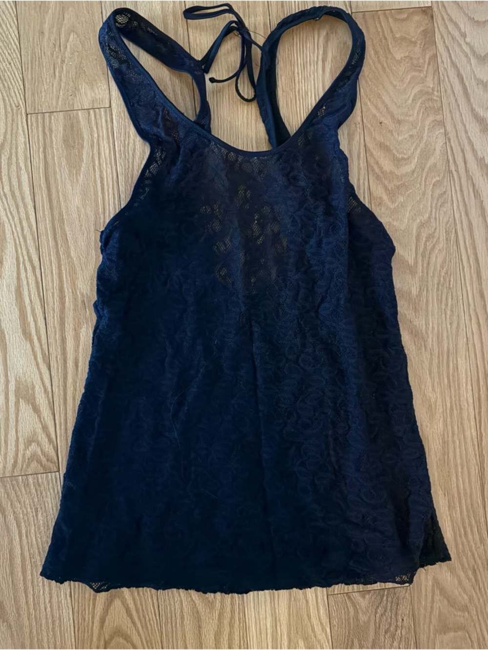 Victoria’s Secret lace mini beach coverup with low back